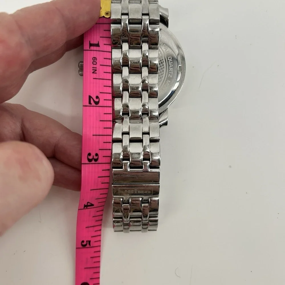 Jojino MJ-1101 50mm Mens Diamond Chronograph Watch 0.25ct Iced Out